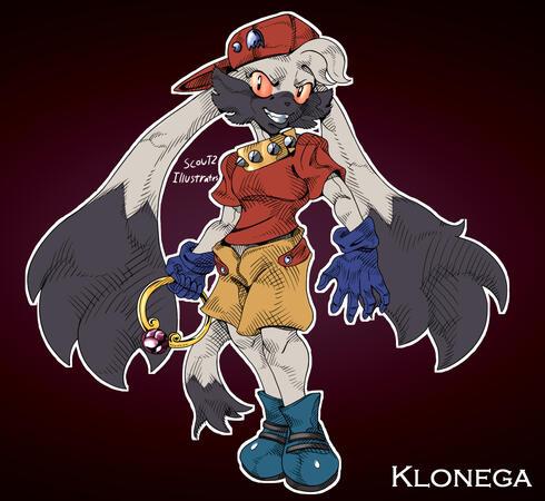 Evil version of Klonoa